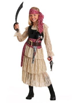 Girls Sweet Swashbuckler Costume