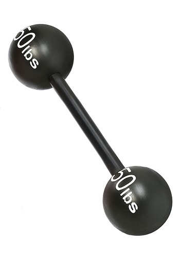 Click Here to buy 100lbs Strongman Barbell Accessory from HalloweenCostumes, CDN Funds & Shipping