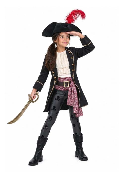 Girls Buccaneer Costume New Main