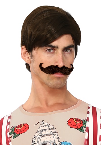 Click Here to buy Strongman Wig and Mustache for Men from HalloweenCostumes, CDN Funds & Shipping