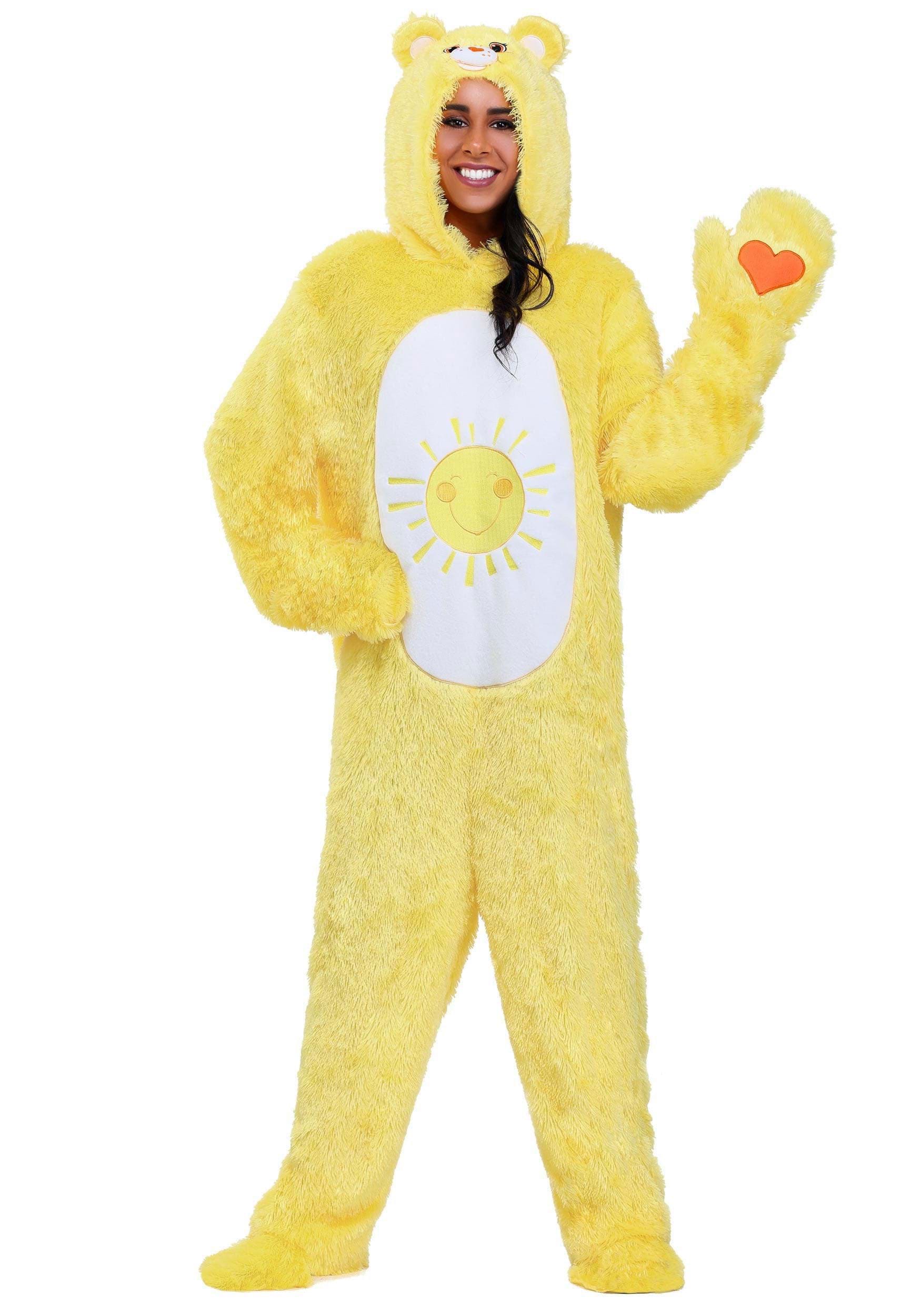 Care Bears Adult Retro Funshine Bear Costume