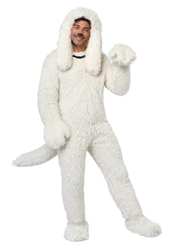 Adult Shaggy Sheep Dog Costume new
