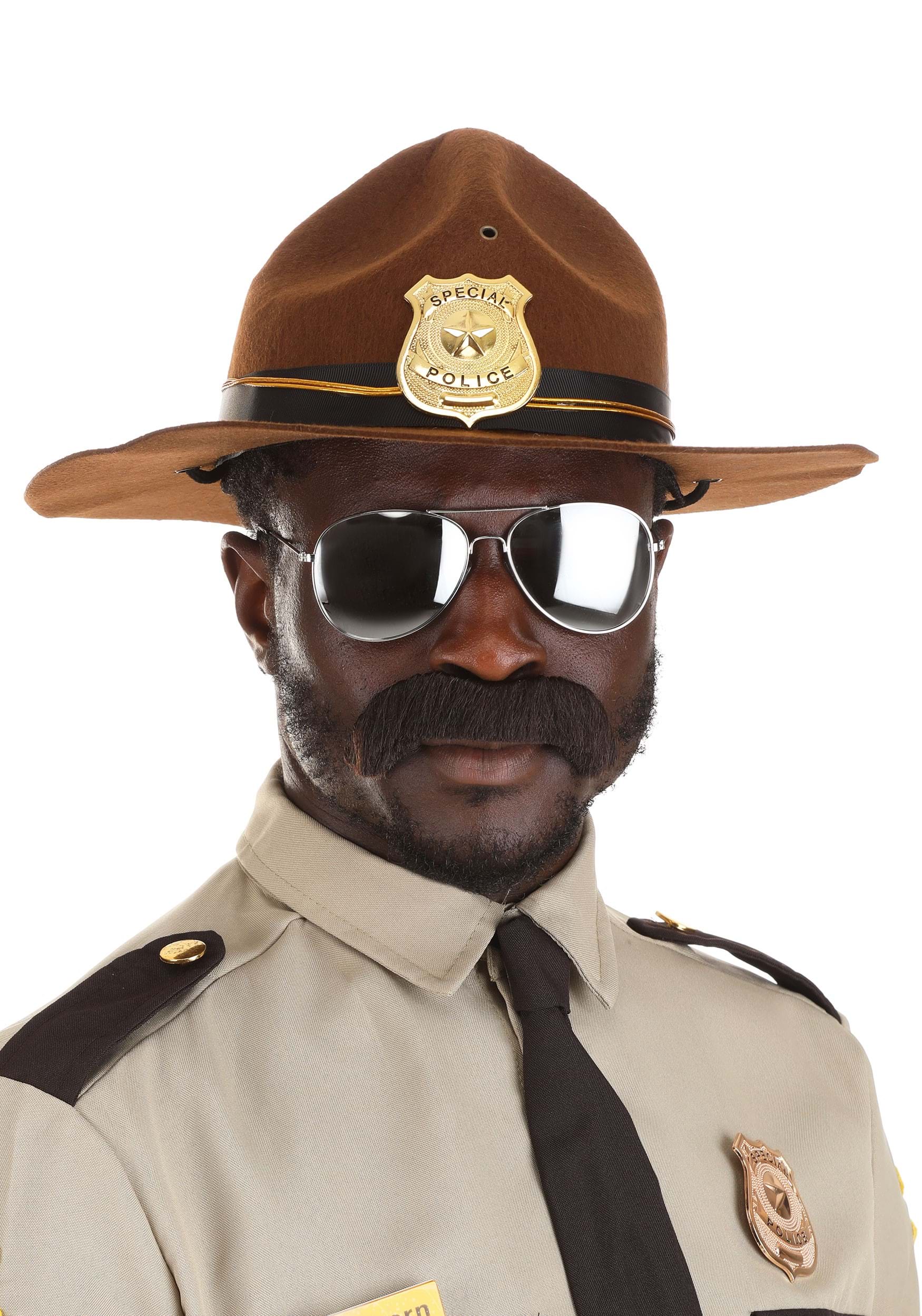 Adult Super Troopers Mustache and Sunglasses Kit