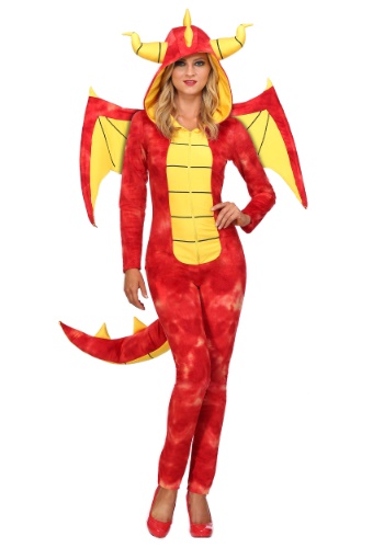 Click Here to buy Dazzling Dragon Womens Costume from HalloweenCostumes, CDN Funds & Shipping