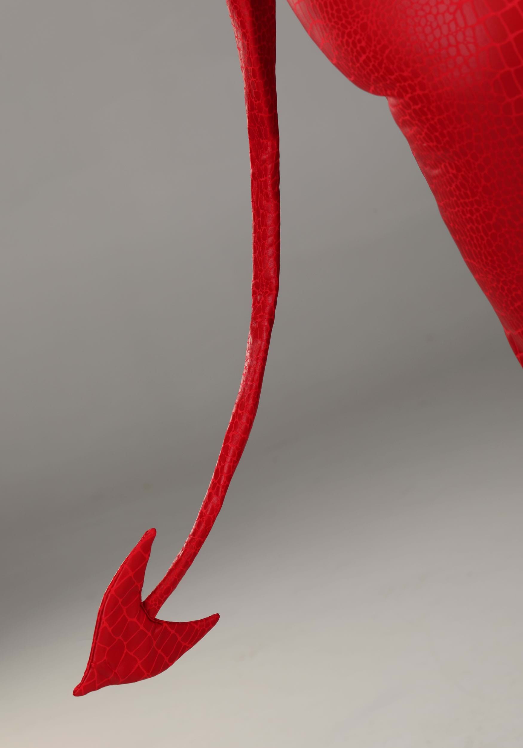 Devious Devil Costume For Women , Red Hot Jumpsuit