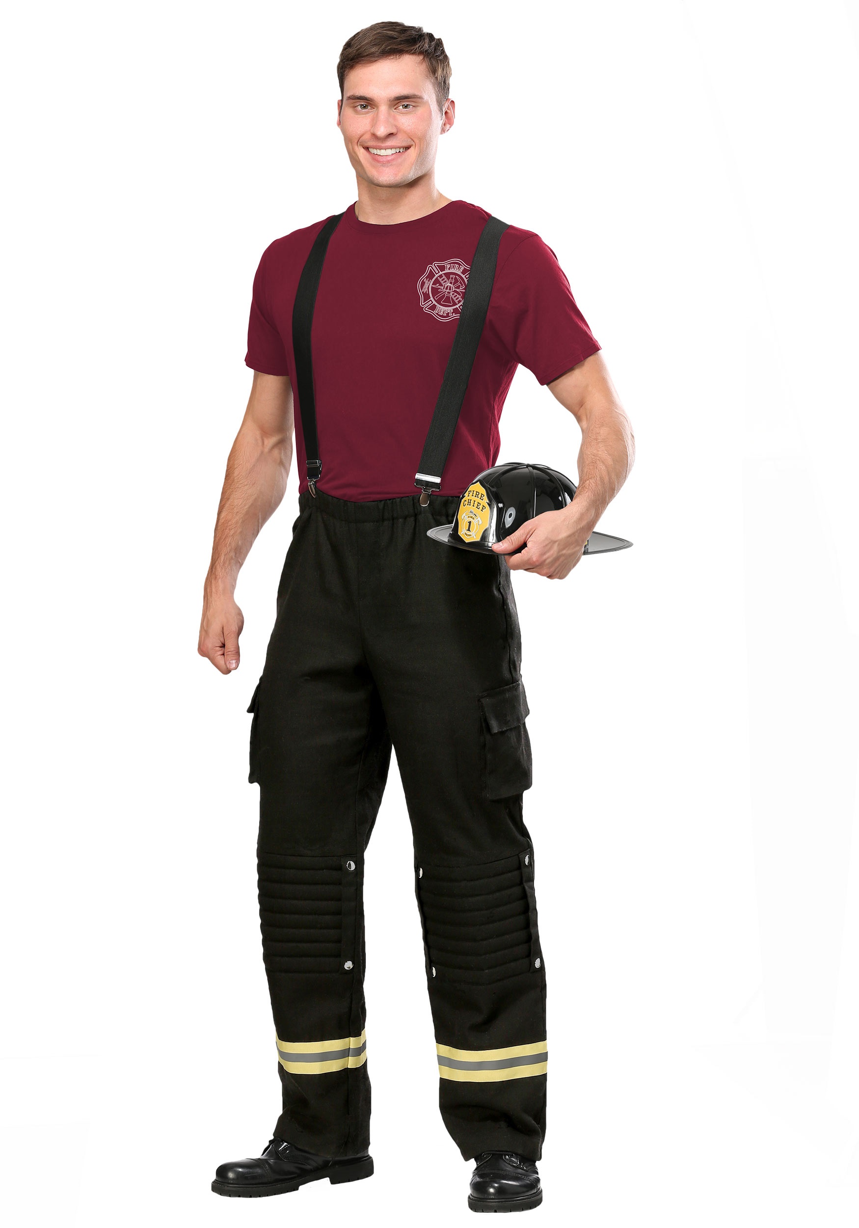 Fire Captain Costume for Men | Firefighter Costumes