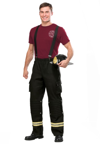 Click Here to buy Fire Captain Mens Costume | Adult Uniform Costumes from HalloweenCostumes, CDN Funds & Shipping