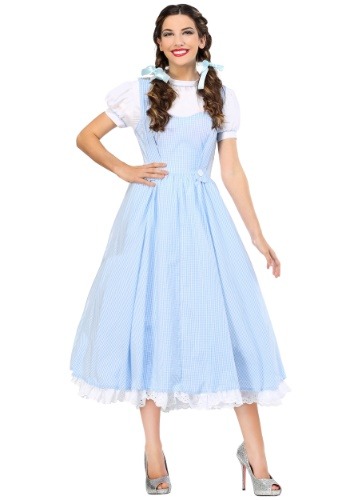 Click Here to buy Deluxe Kansas Girl Plus Size Costume from HalloweenCostumes, CDN Funds & Shipping