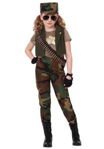 Women's Commando Soldier Costume
