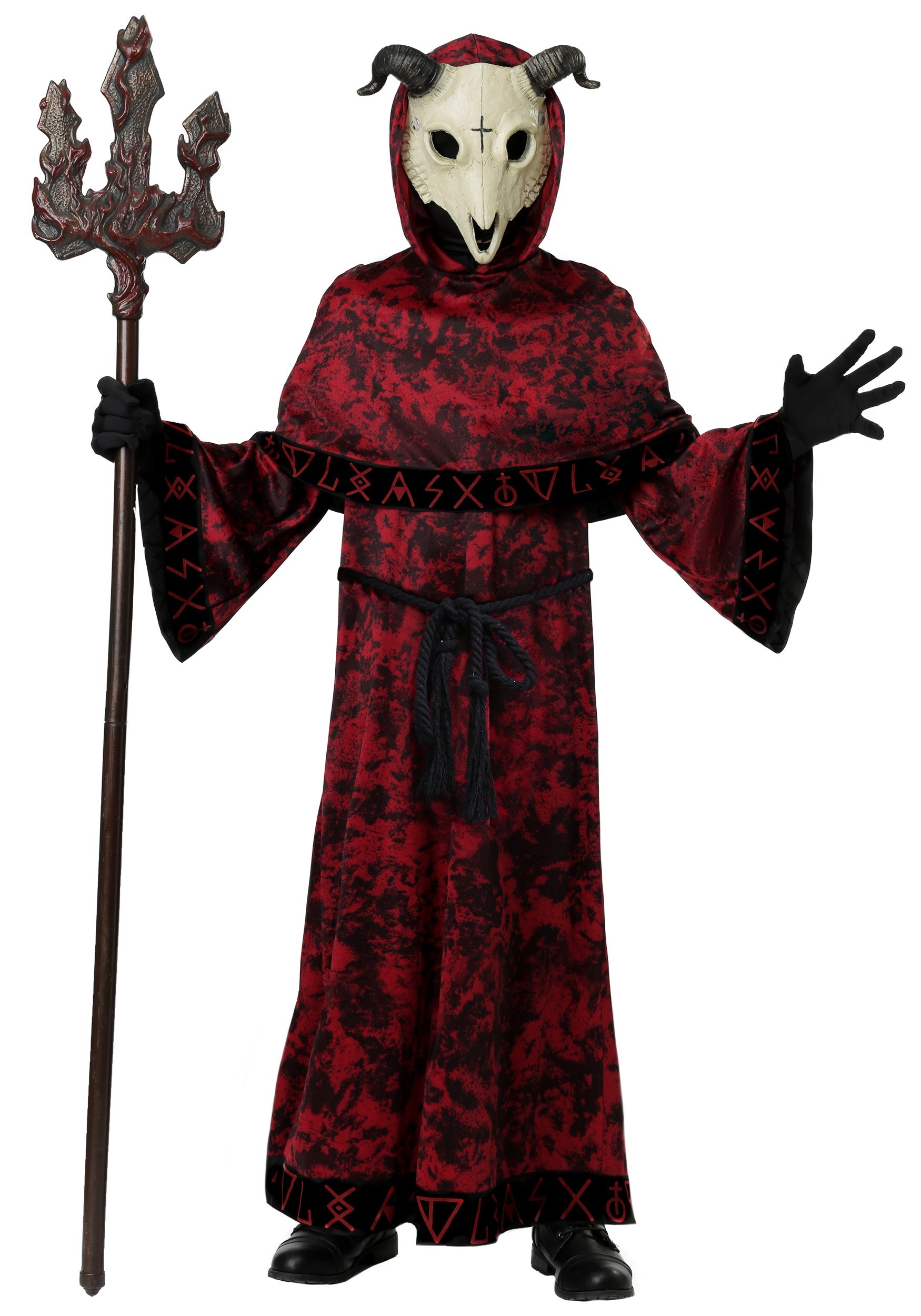 Evil Skull Demon  Costume  for Kids