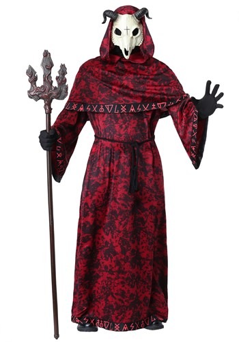 Plus Size Evil Skull Demon Costume for Adults