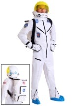 Adult White Astronaut Jumpsuit Costume