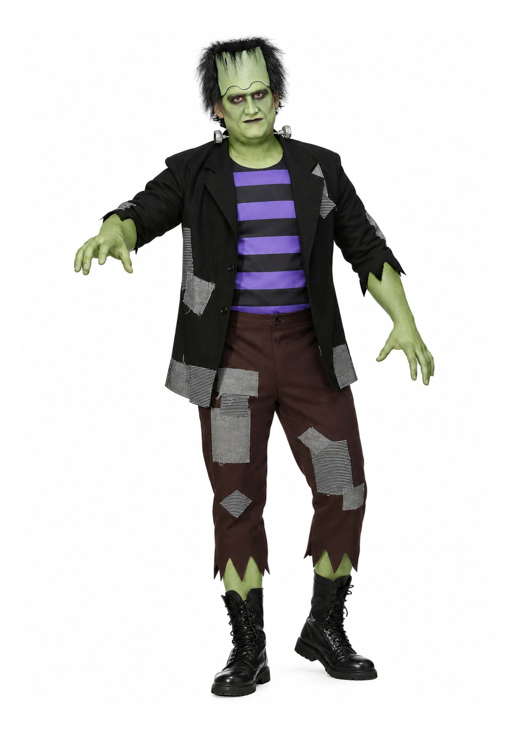 Frankenstein's Men's Plus Size Monster Costume