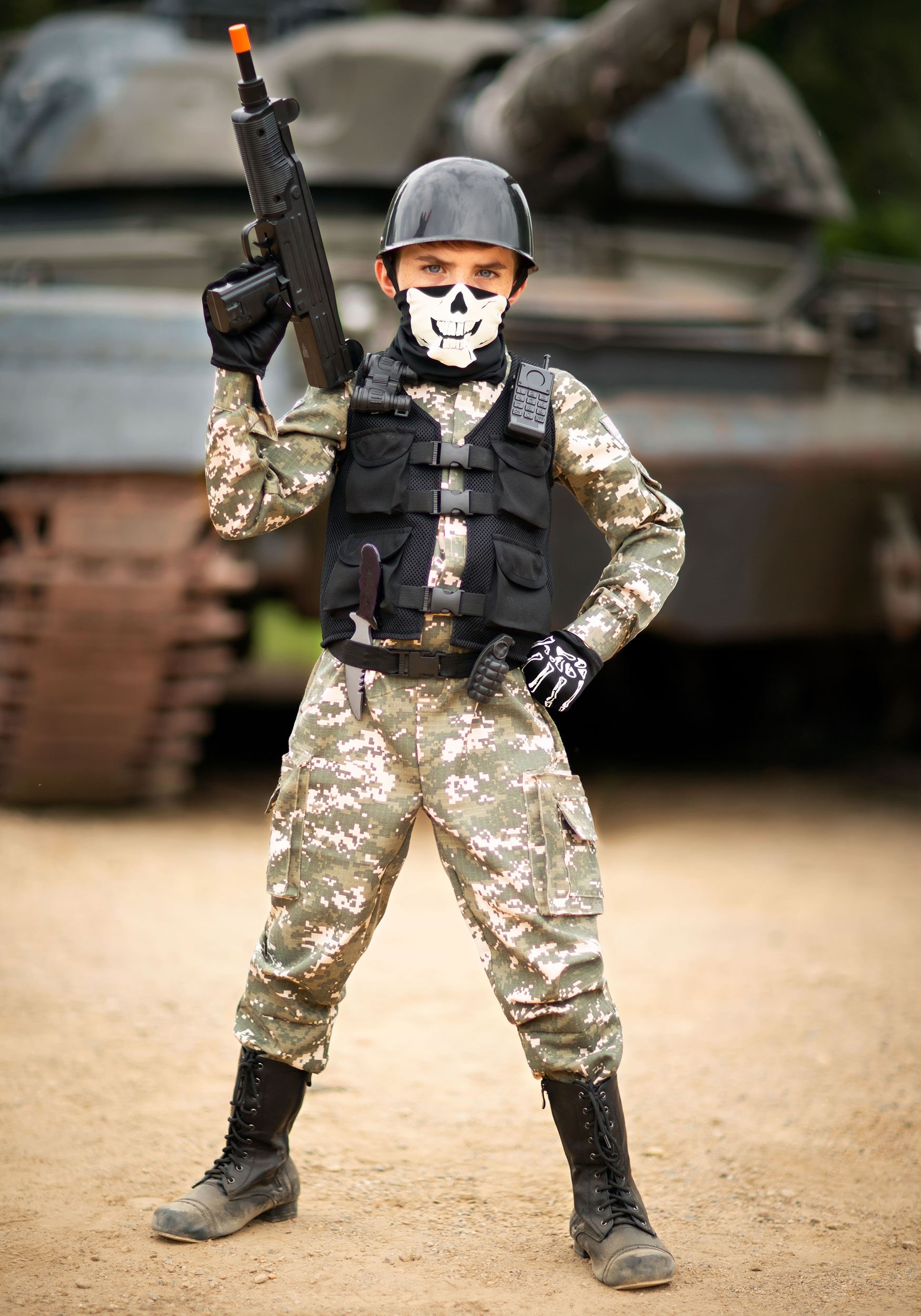 Army Soldier Halloween Costume - Army Military