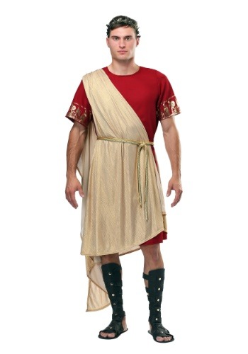Click Here to buy Roman Toga Mens Costume from HalloweenCostumes, CDN Funds & Shipping