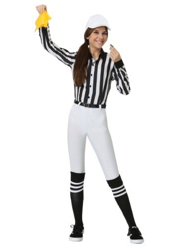 Womens Plus Size Referee Costume