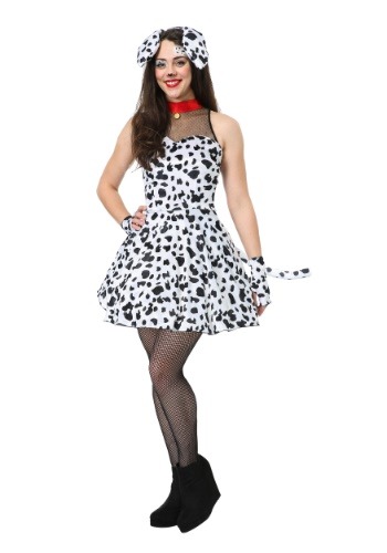 Click Here to buy Flirty Dalmatian Womens Costume from HalloweenCostumes, CDN Funds & Shipping