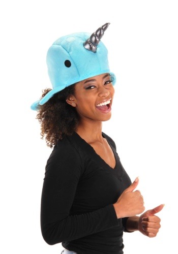 Click Here to buy Plush Narwhal Hat from HalloweenCostumes, CDN Funds & Shipping