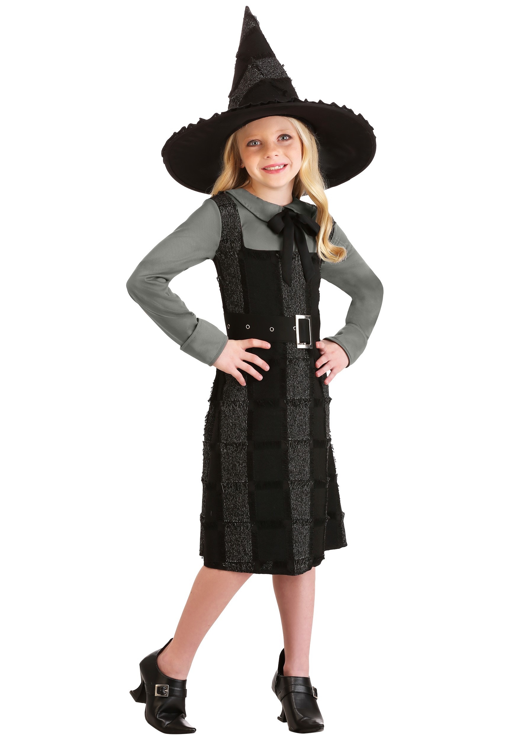 Charming Witch Girl's Costume Dress , Kid's Witch Costumes