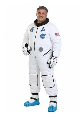 Plus Size Deluxe Astronaut Costume for Men upd