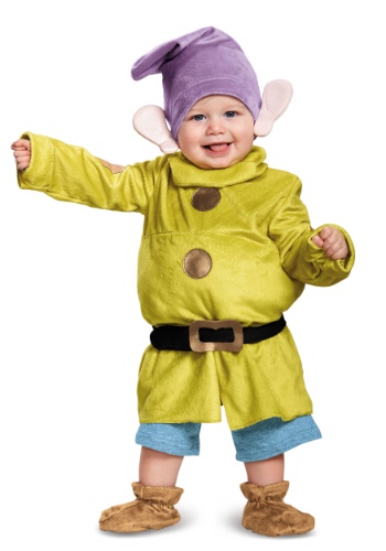 Click Here to buy Dopey Deluxe Costume for Babys | Seven Dwarfs Costume from HalloweenCostumes, CDN Funds & Shipping