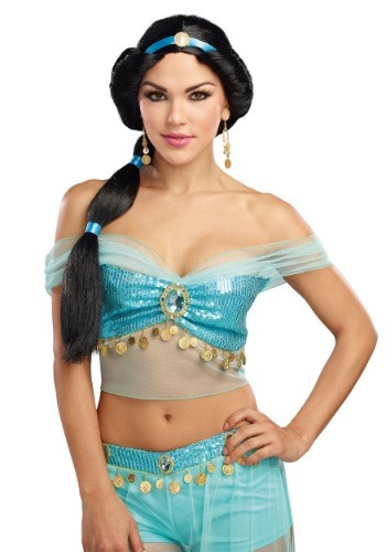 Click Here to buy Harem Princess Wig for Women from HalloweenCostumes, CDN Funds & Shipping