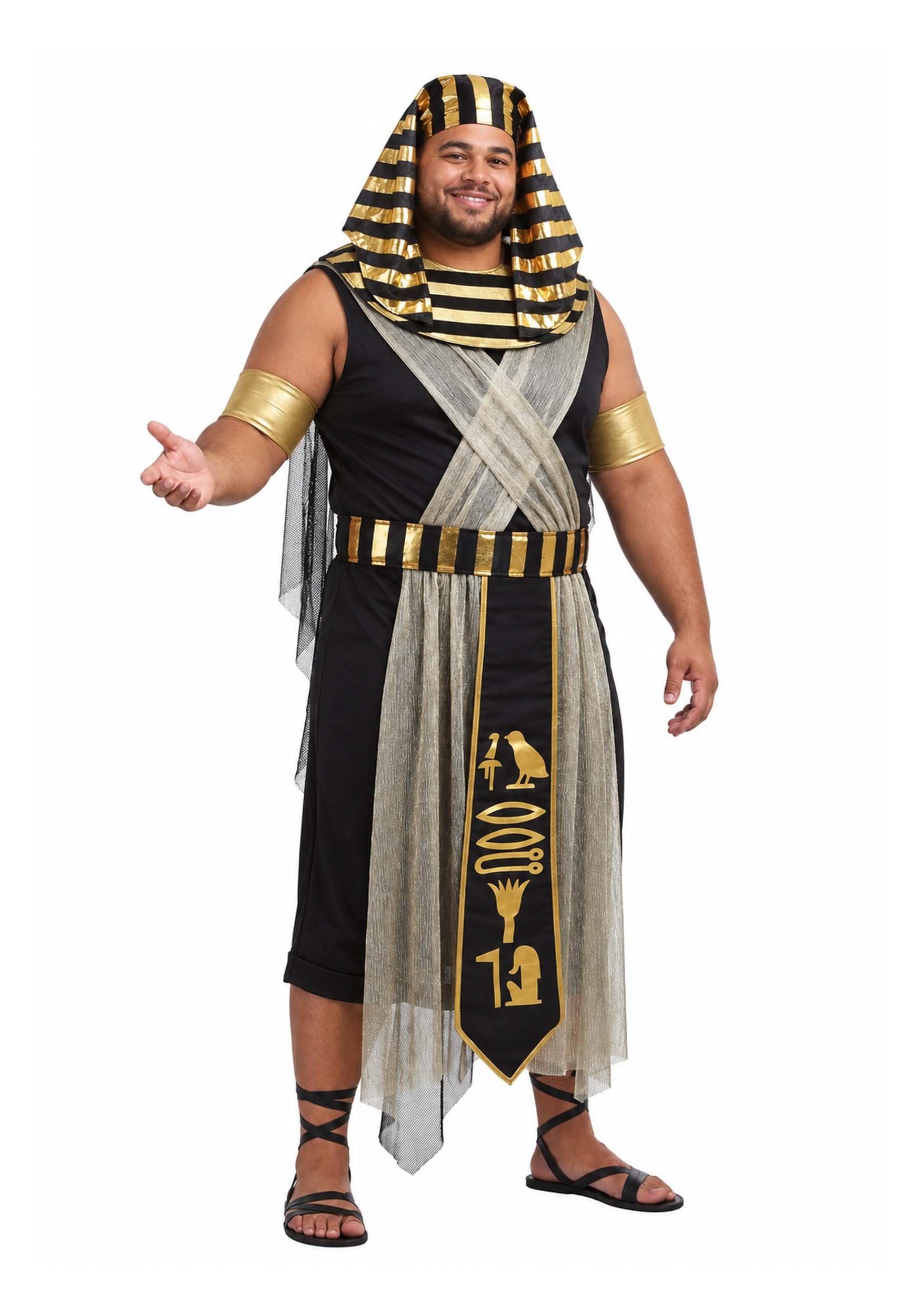 Plus Size All Powerful Pharaoh Costume