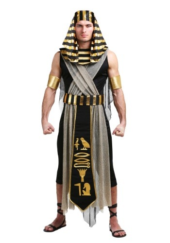 Click Here to buy Plus Size All Powerful Pharaoh Costume from HalloweenCostumes, CDN Funds & Shipping