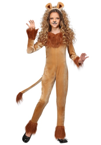 Click Here to buy Fierce Lion Girls Costume from HalloweenCostumes, CDN Funds & Shipping