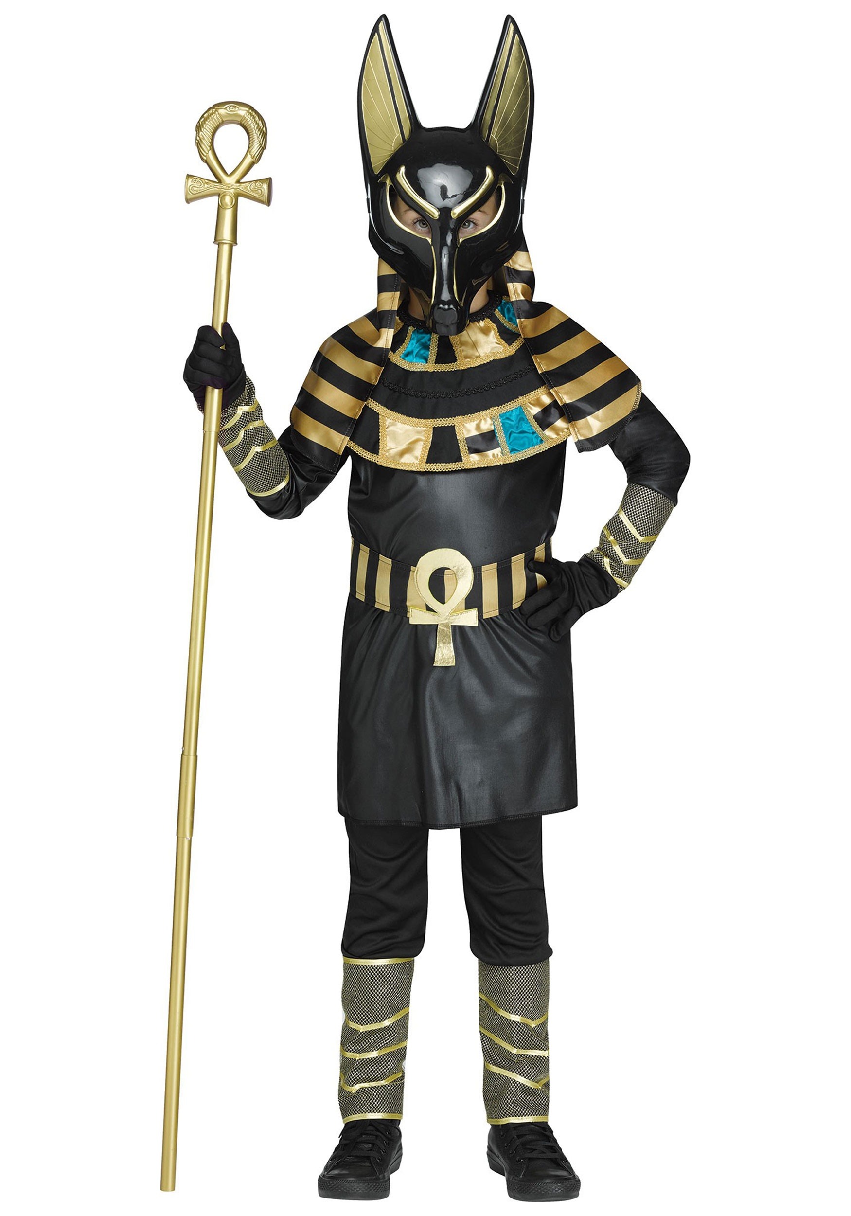 Anubis God of the Underworld Men Costume - Egyptian Costumes