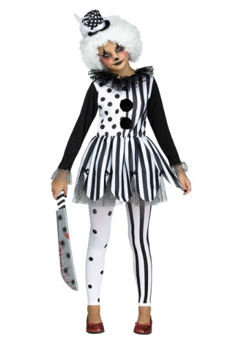 Click Here to buy Killer Clown Girls Costume from HalloweenCostumes, CDN Funds & Shipping