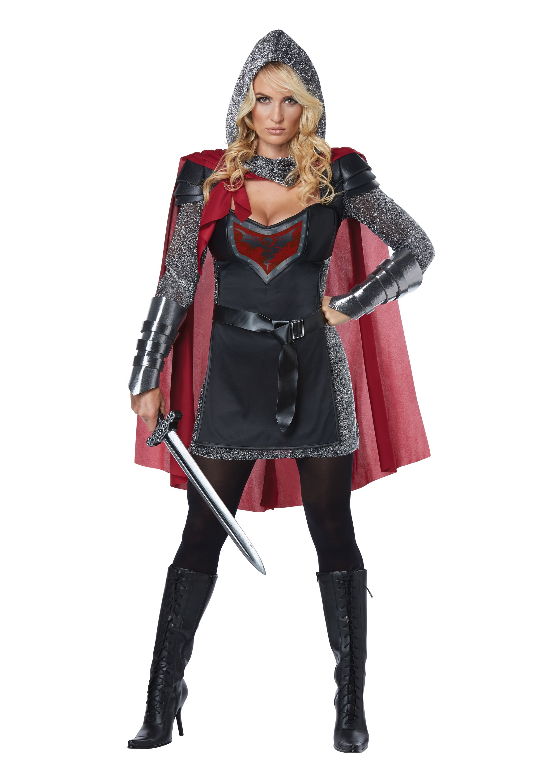 Valorous Knight Costume For Women 7001