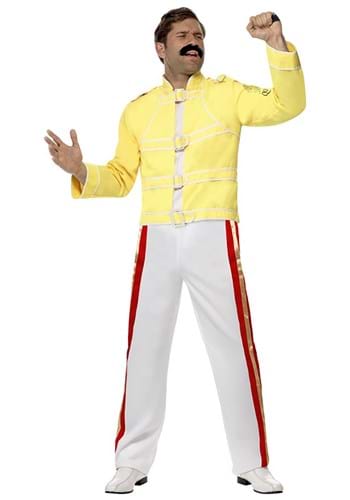Click Here to buy Mens Freddie Mercury Costume from HalloweenCostumes, CDN Funds & Shipping