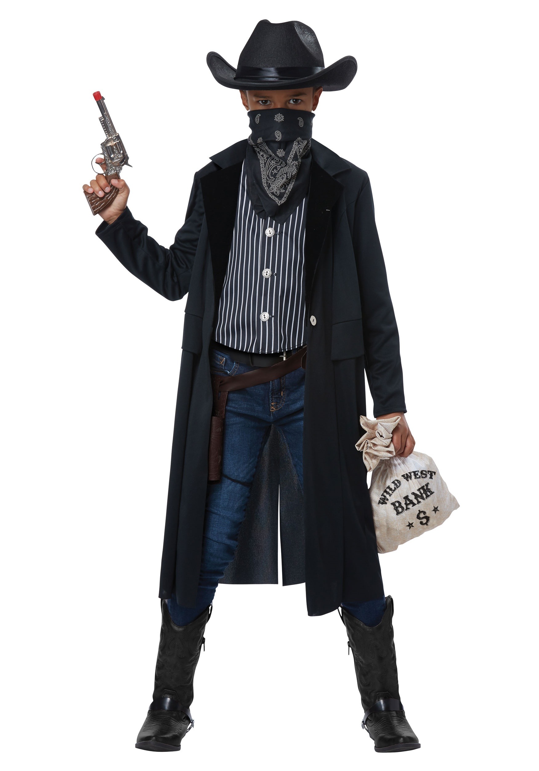 Wild West Gunslinger Kid's Costume