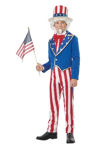 Click Here to buy Uncle Sam Boys Costume from HalloweenCostumes, CDN Funds & Shipping