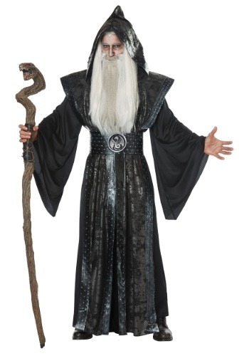 Click Here to buy Dark Wizard Mens Costume from HalloweenCostumes, CDN Funds & Shipping