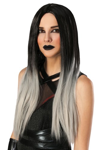 Click Here to buy Black and Grey Ombre Womens Wig from HalloweenCostumes, CDN Funds & Shipping