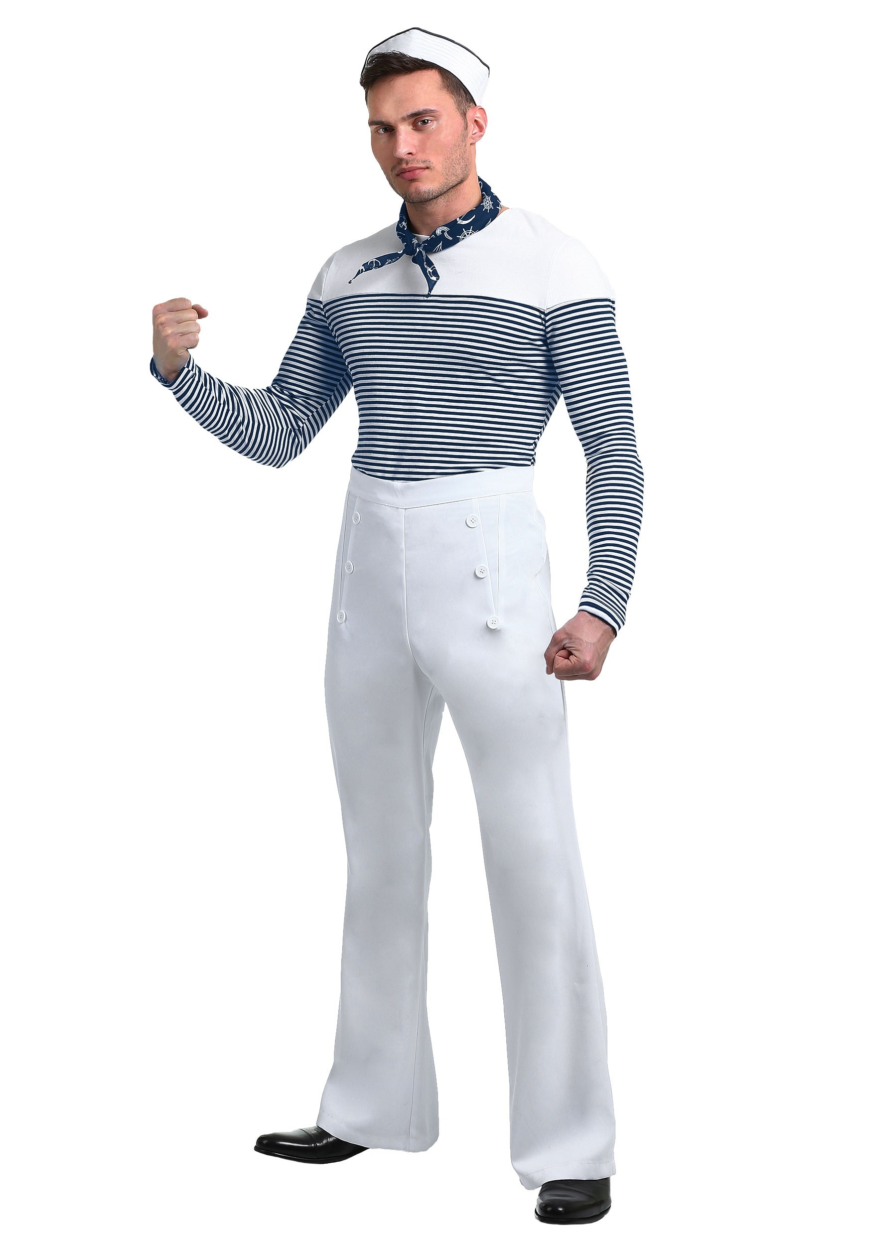 Vintage Sailor Plus Size Costume  for Men 