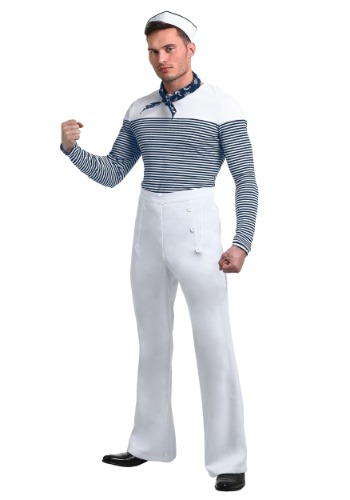 Click Here to buy Plus Size Vintage Sailor Mens Costume from HalloweenCostumes, CDN Funds & Shipping