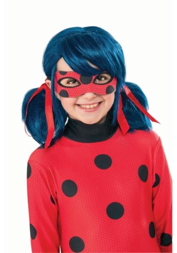 Click Here to buy Miraculous Ladybug Wig for Girls from HalloweenCostumes, CDN Funds & Shipping