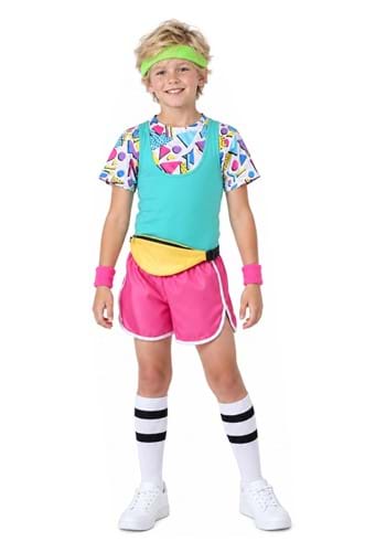 Boys Work It Out 80s Costume New Main