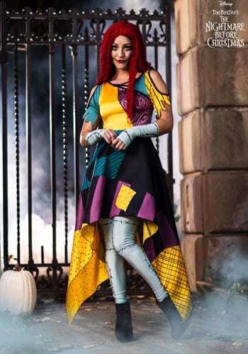 Click Here to buy Sally Prestige Adult Costume from Nightmare Before Christmas from HalloweenCostumes, CDN Funds & Shipping