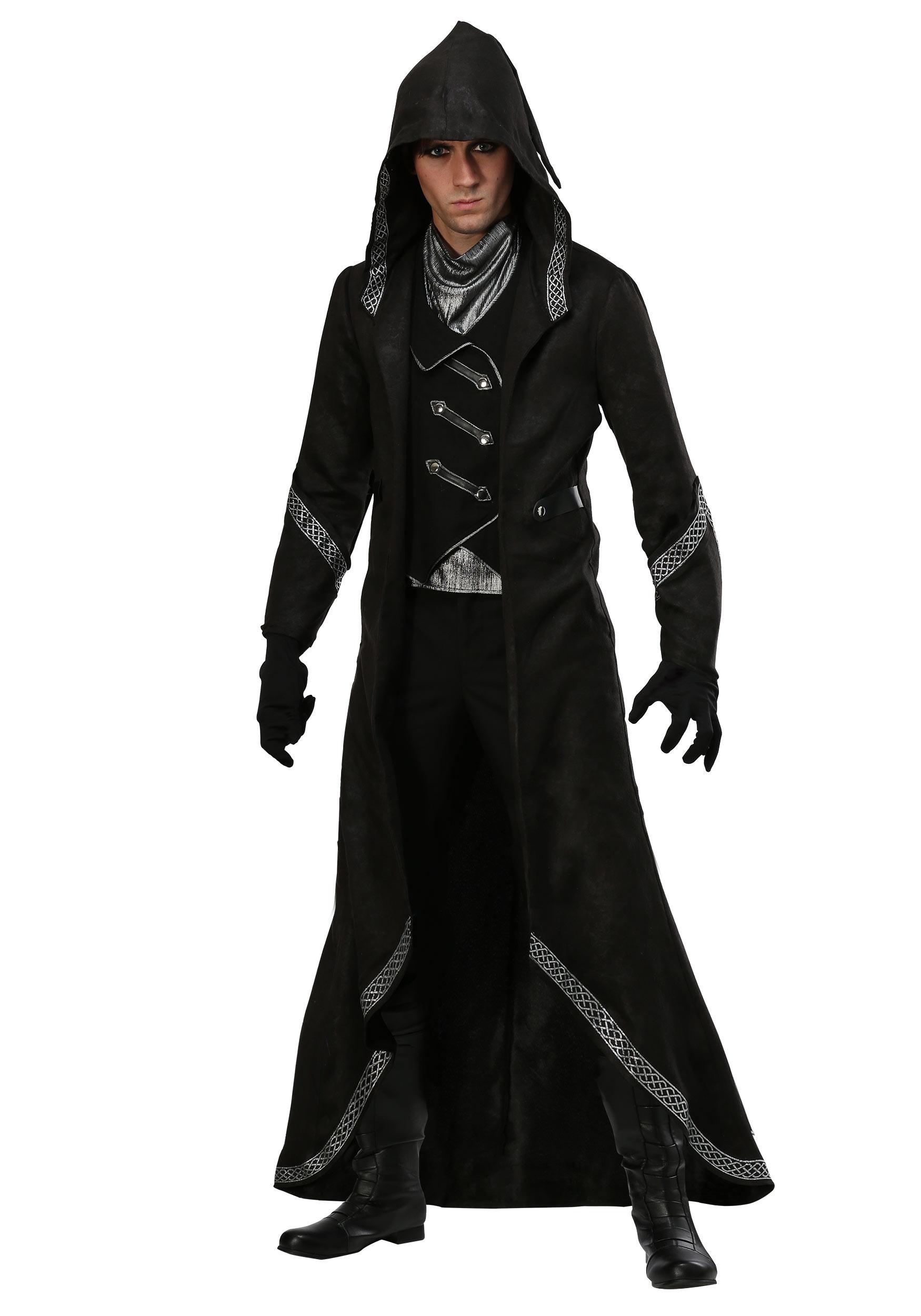 Plus Size Modern Warlock Men's Costume | Wizard Costumes