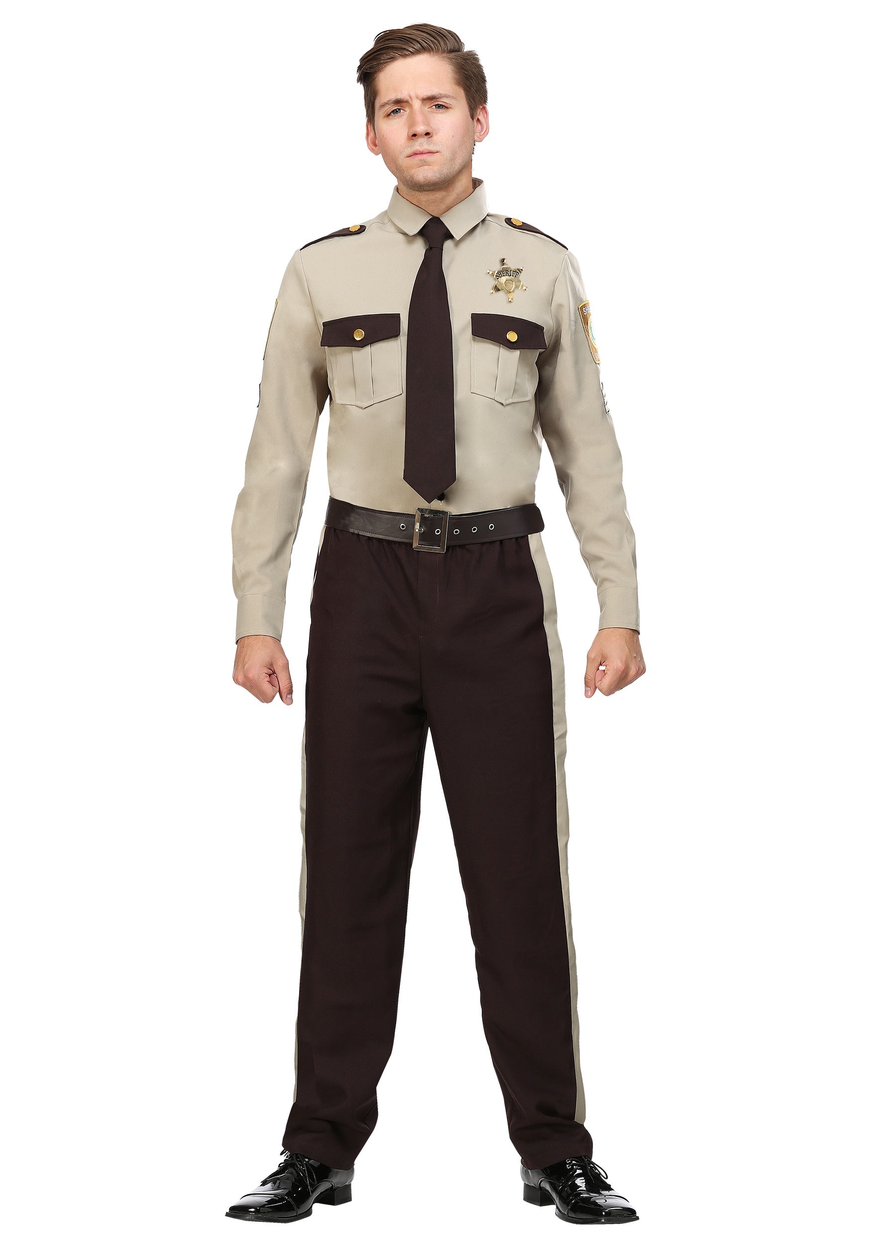 Men's Plus Size Sheriff Costume