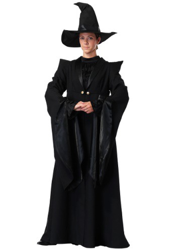 Click Here to buy Adult Deluxe Plus Size Professor McGonagall Costume from HalloweenCostumes, CDN Funds & Shipping