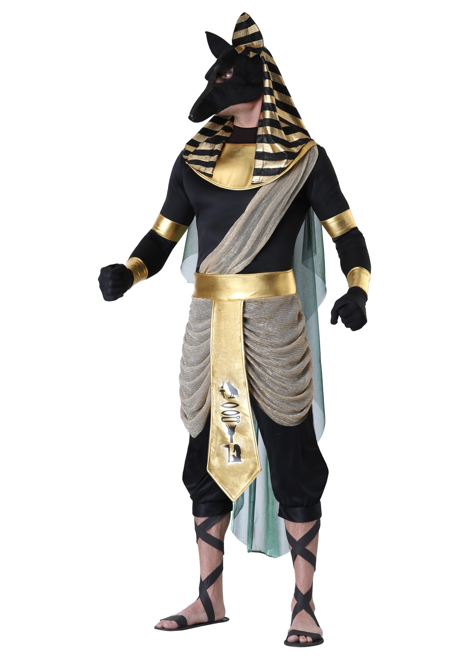 Anubis Halloween Costume For Men , Egyptian Costumes
