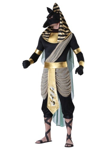 Click Here to buy Anubis Plus Size Mens Costume from HalloweenCostumes, CDN Funds & Shipping