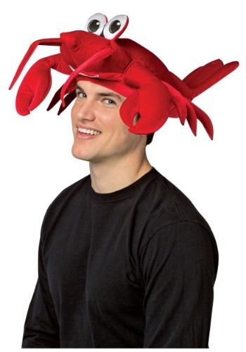 Click Here to buy Lobster Hat for Adults from HalloweenCostumes, CDN Funds & Shipping