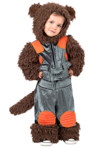 Click Here to buy Guardians of the Galaxy Rocket Raccoon Costume for Toddlers from HalloweenCostumes, CDN Funds & Shipping