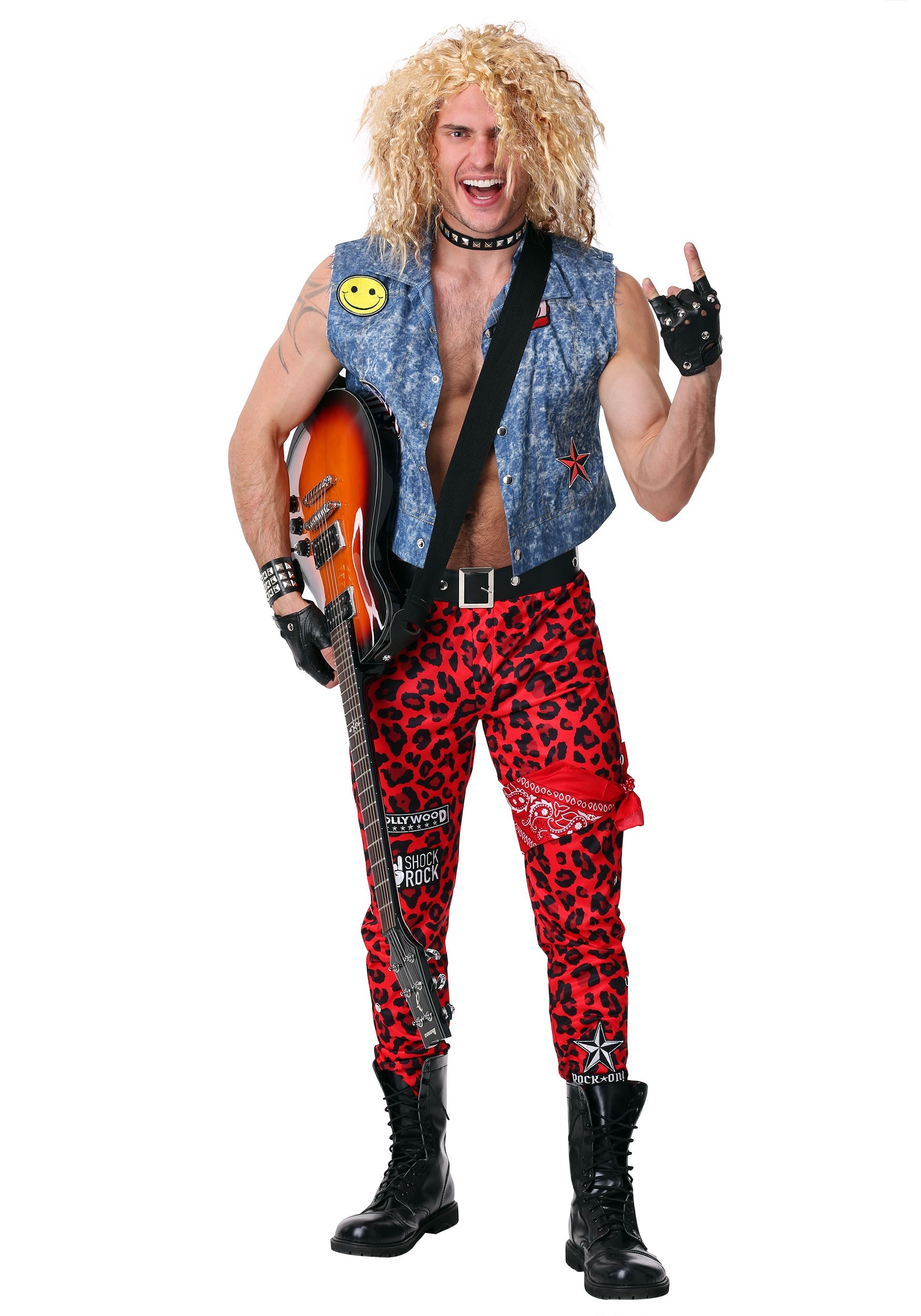 Men s 80 s Rocker Costume